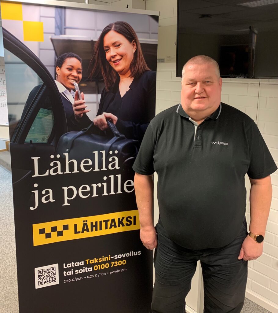 Joulukuun Lähitaksilainen Reijo “Ossi” Saarenharju on mies johon voi luottaa kuin vuoreen