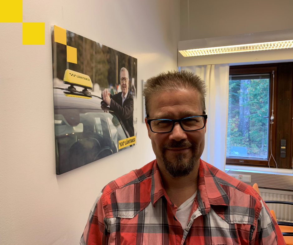 Syyskuun lähitaksilainen on Janne ”Itse tyyni rauhallisuus” Pentikäinen