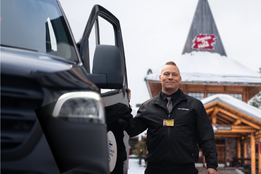 Lähitaksi aloittaa 1.10. Rovaniemen lentoaseman sopimuskumppanina